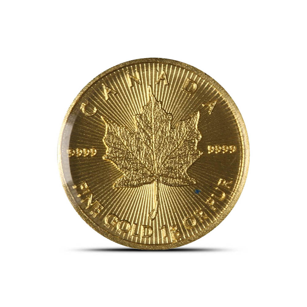 1 Gram Canadian Gold Maple Leaf Coin (Random Year)