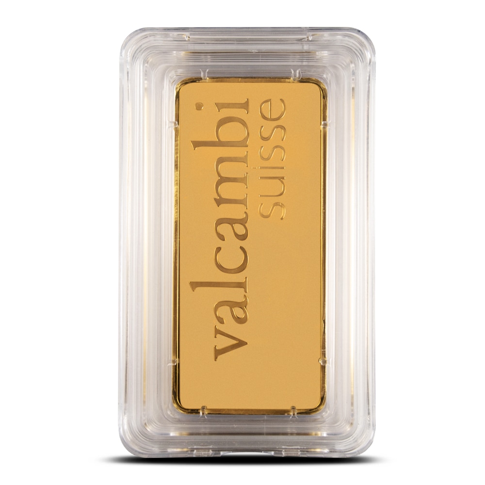 1 Kilo Valcambi Cast Gold Bar (New w/ Assay)
