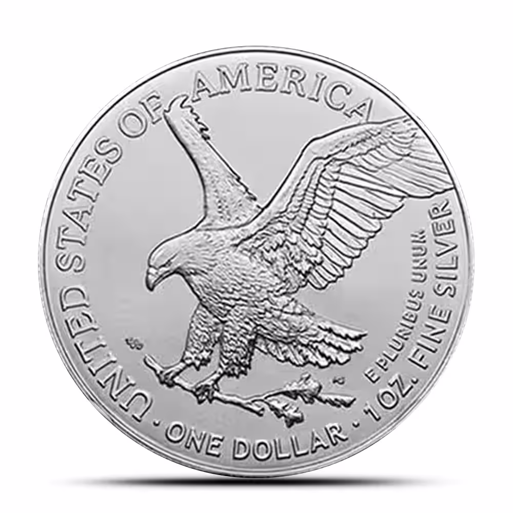 1 oz American Silver Eagle Coins (Random Years of Issue)