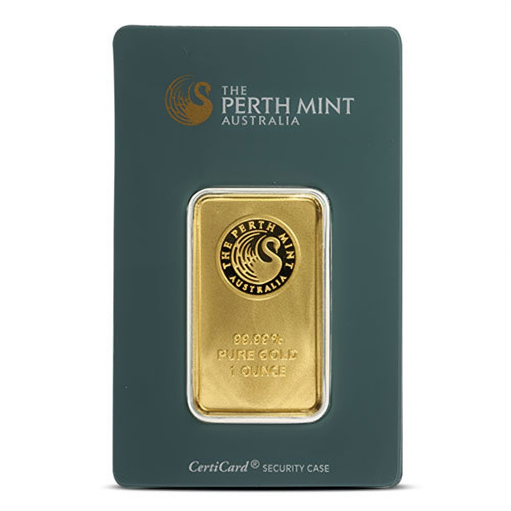 1 oz Perth Mint Gold Bars (Classic Assay, .9999 Fine)
