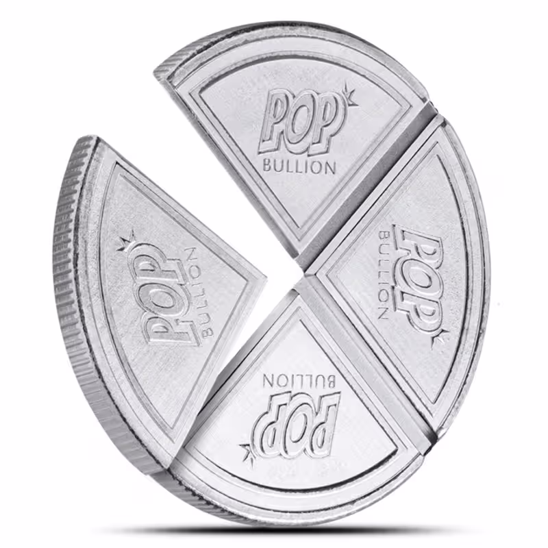 1 oz Pop Bullion Silver Round (New)
