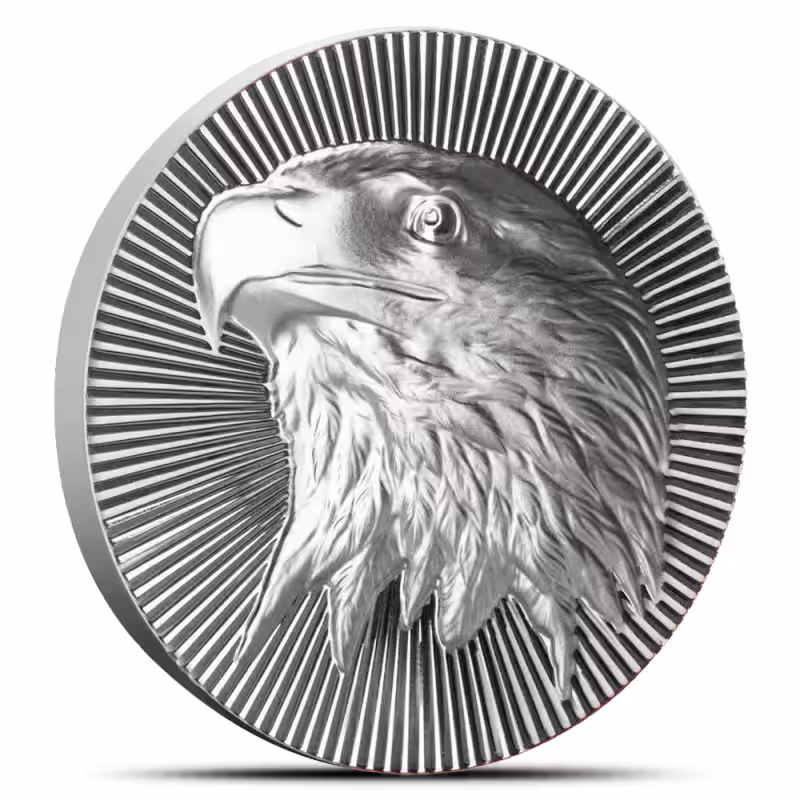 1 oz Scottsdale Stacker Eagle Copper Round (New)
