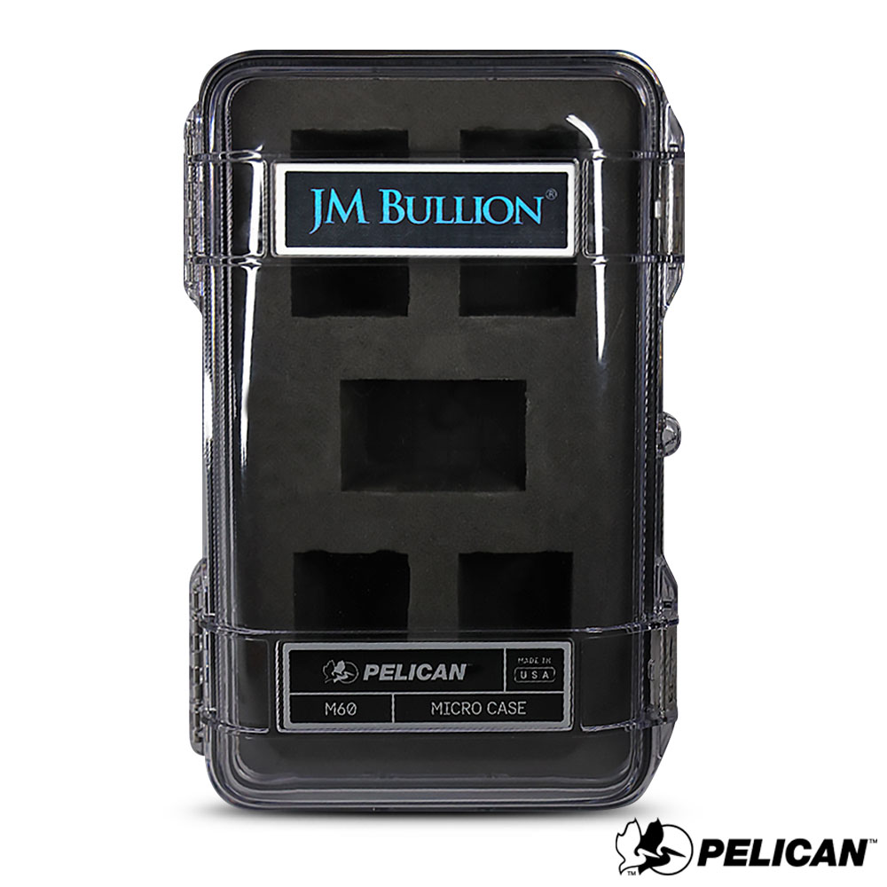 1 oz Silver Bar Bullion Metals Pelican Case