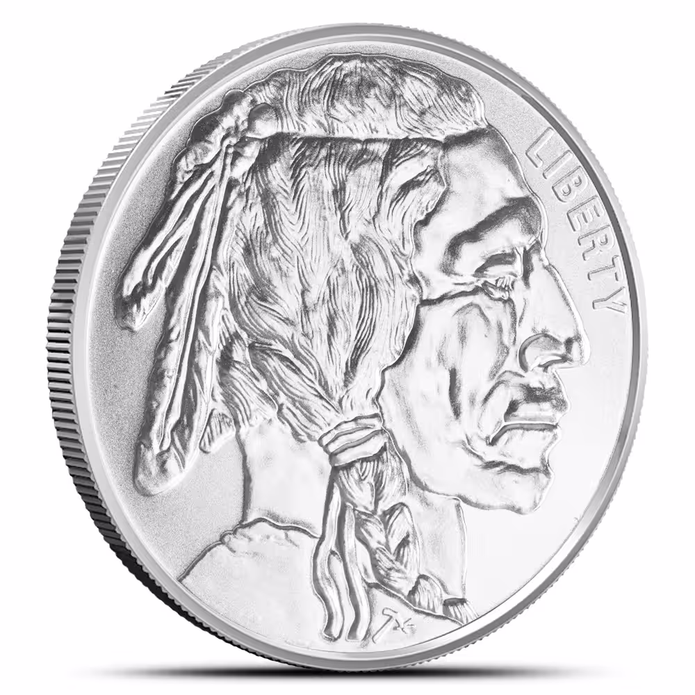 1 oz SilverTowne Buffalo Silver Round