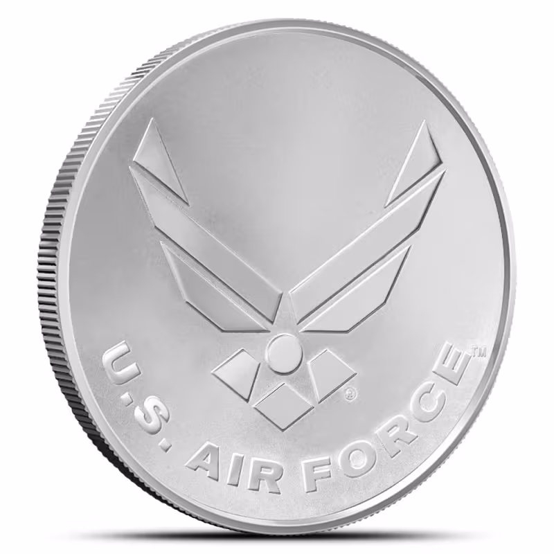 1 oz United States Armed Forces Air Force Silver Round