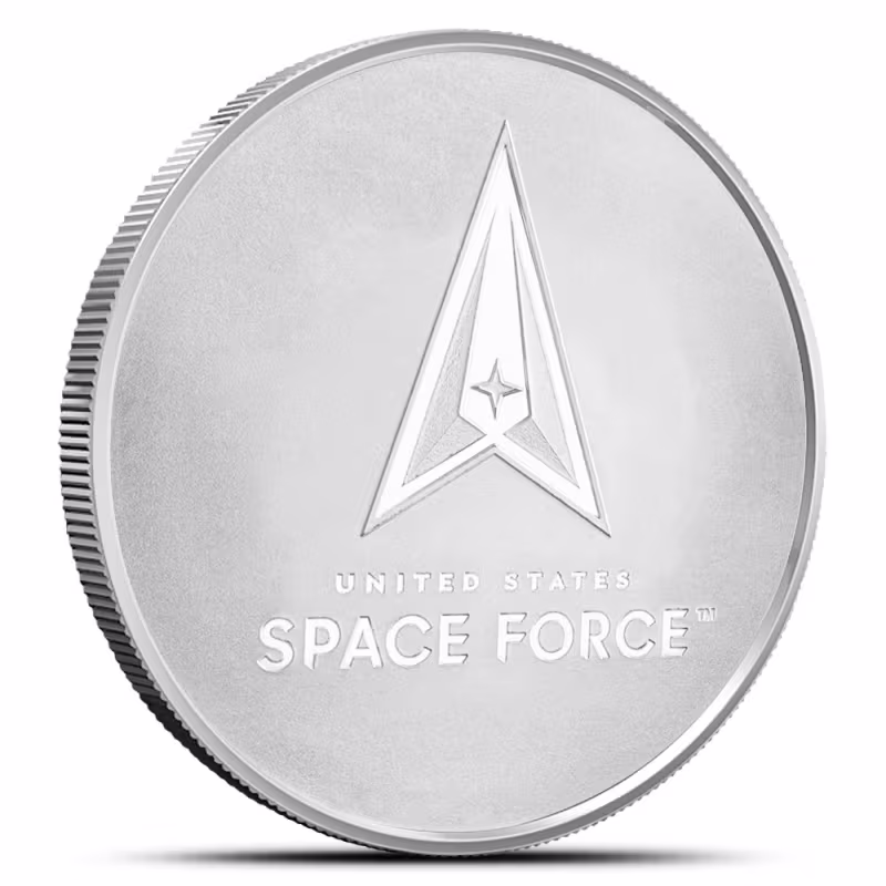 1 oz United States Armed Forces Space Force Silver Round