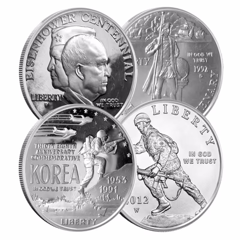$1 US Mint Commemorative Silver Coin