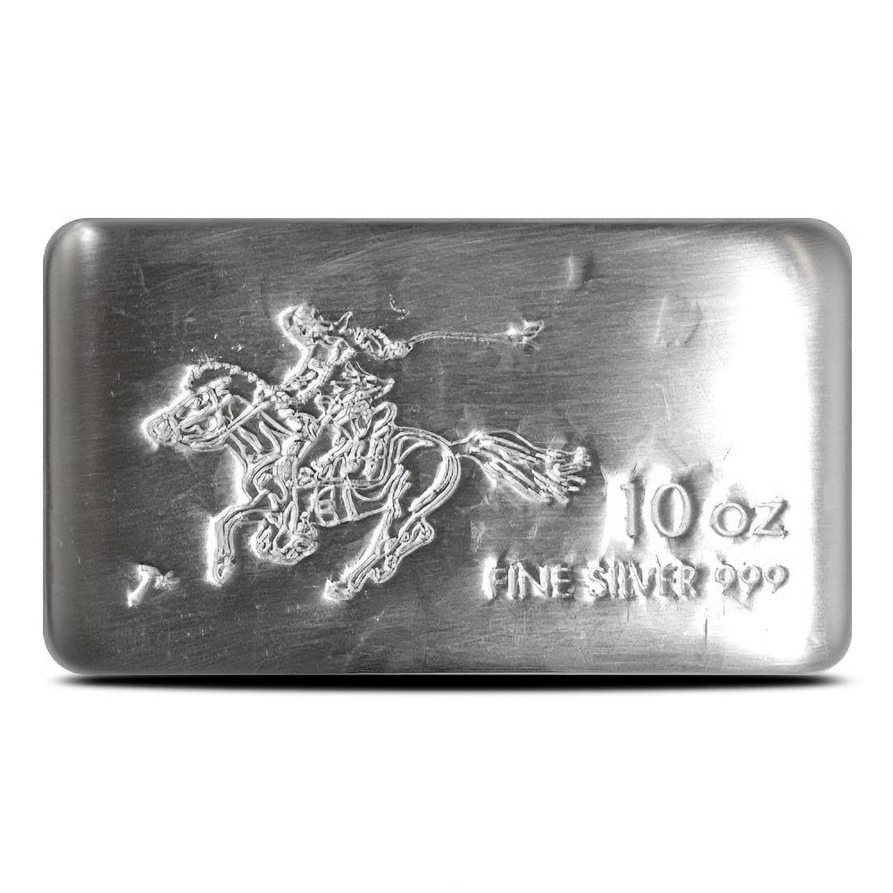 10 oz SilverTowne Pony Silver Bar