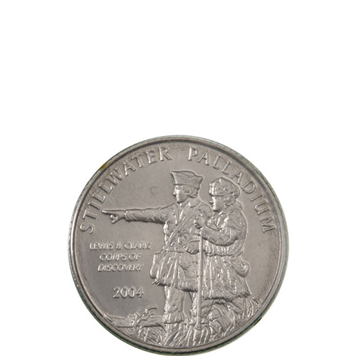 1/10 oz Palladium Round