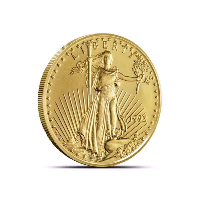 1992 1/4 oz American Gold Eagle Coin