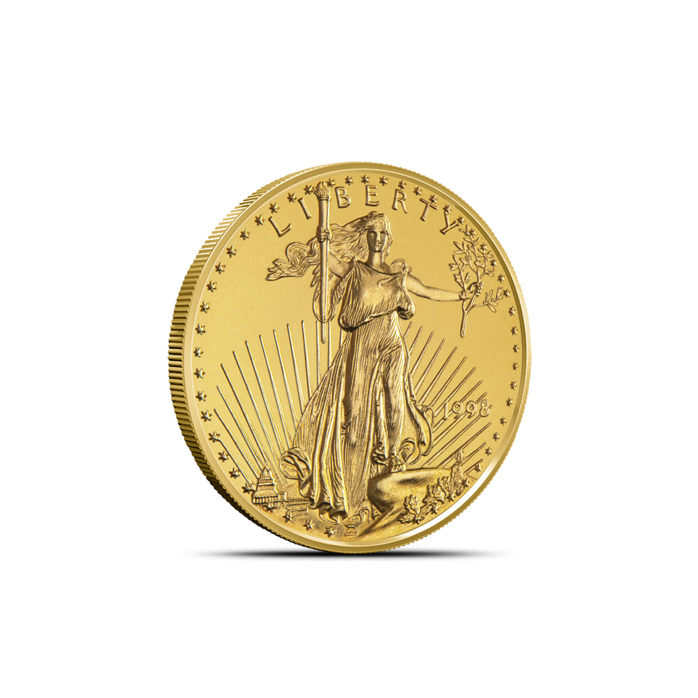 1998 1/10 oz American Gold Eagle Coin