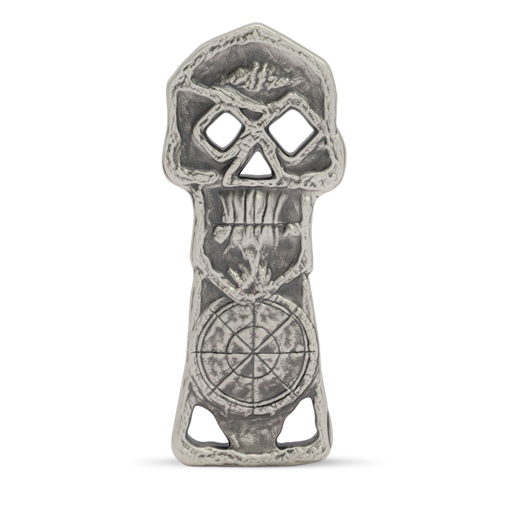 2 oz Niue Silver Warner Brothers The Goonies Copper Bones Skeleton Key Coin