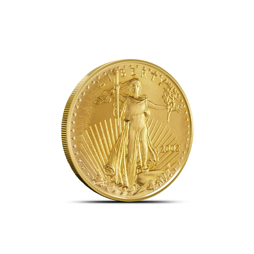 2002 1/10 oz American Gold Eagle Coin