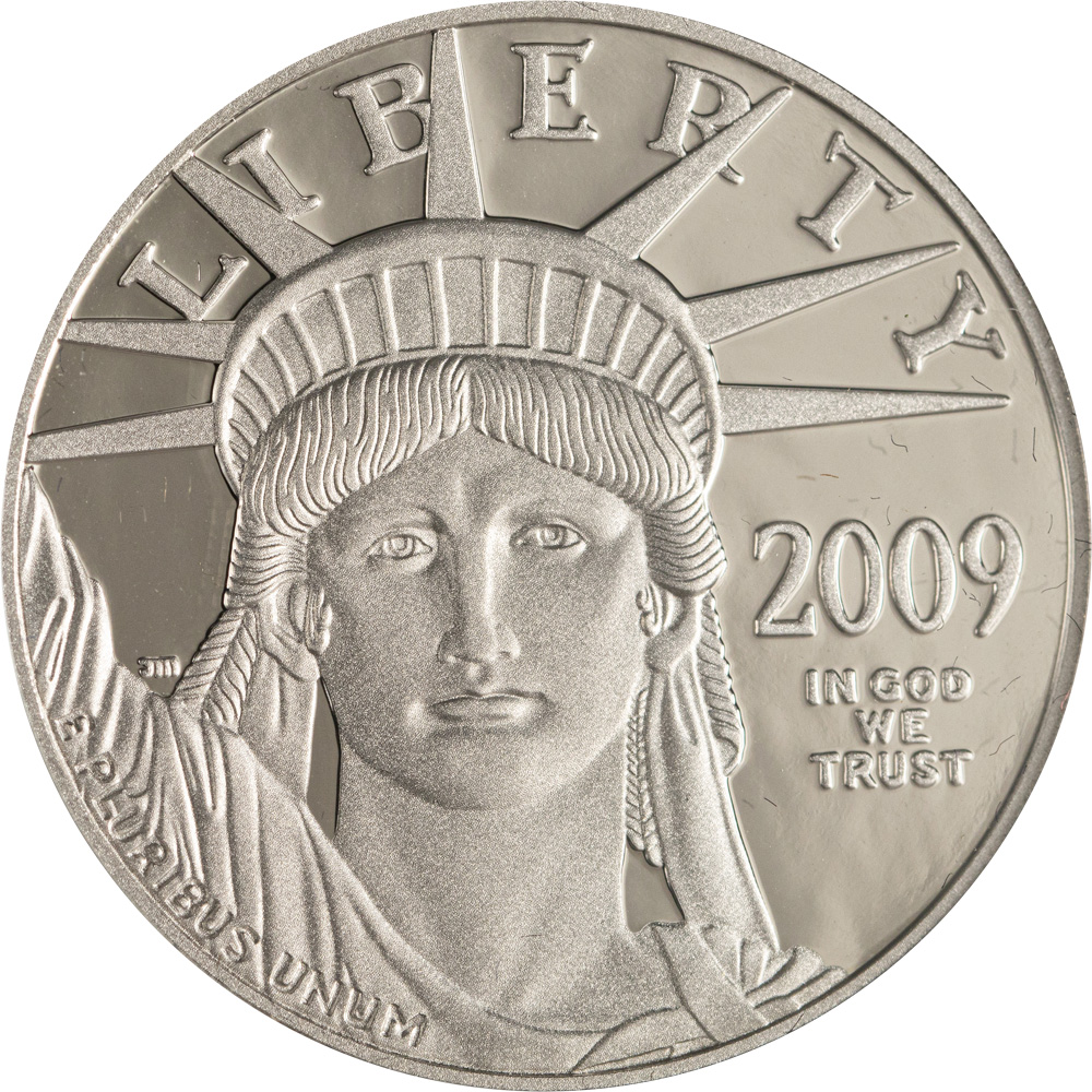 2009-W 1 oz Proof American Platinum Eagle Coin (Box + CoA)