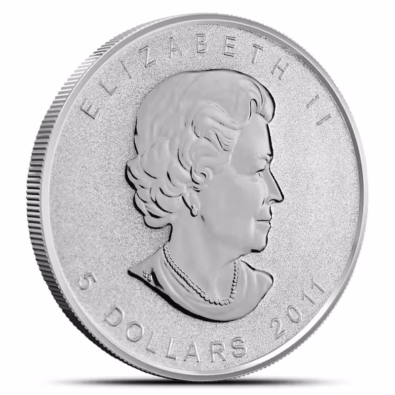 2011 1 oz Canadian Silver Maple Leaf Monster Box