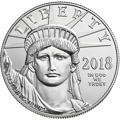 2018 1 oz American Platinum Eagle Coin (BU)