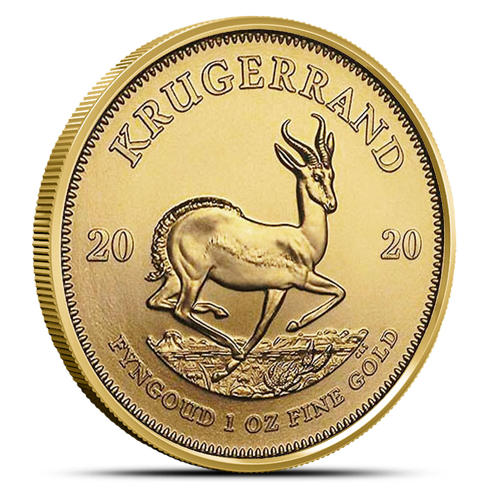 2020 1 oz South African Gold Krugerrand Coins