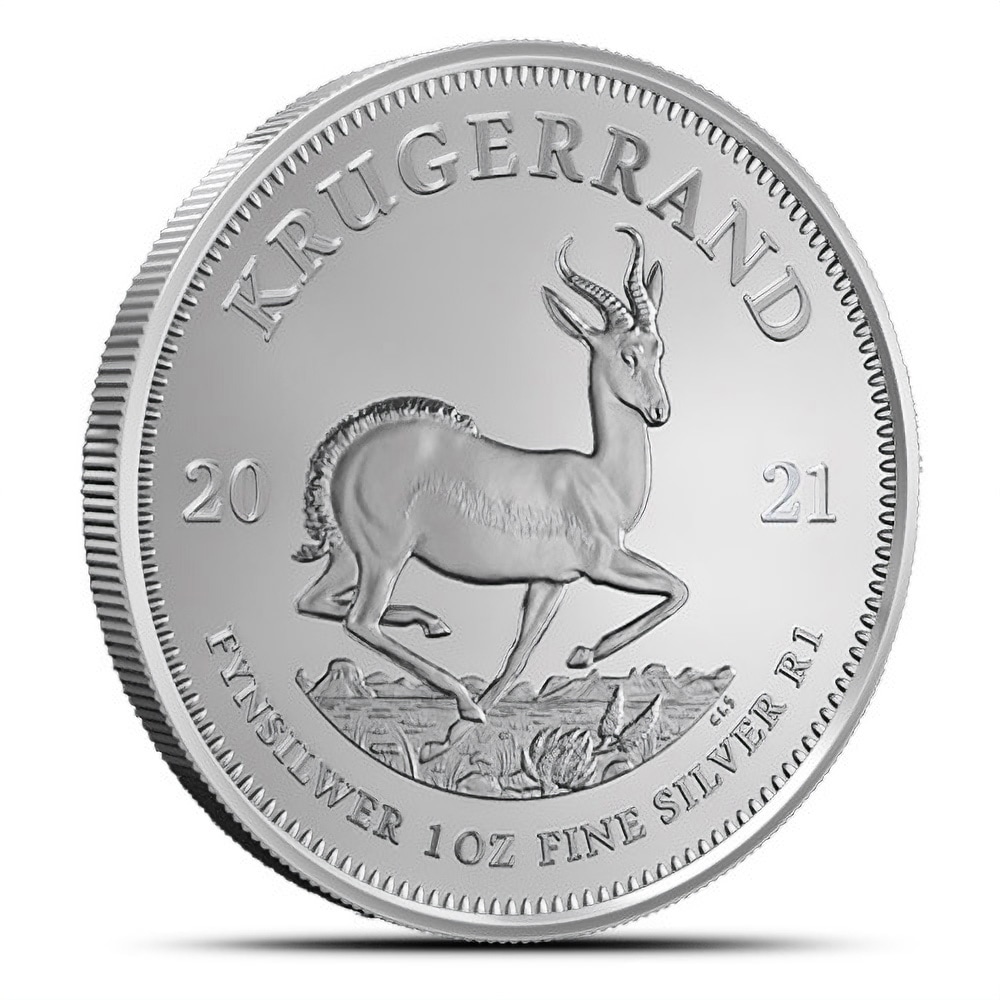 2021 1 oz South African Silver Krugerrand Coin