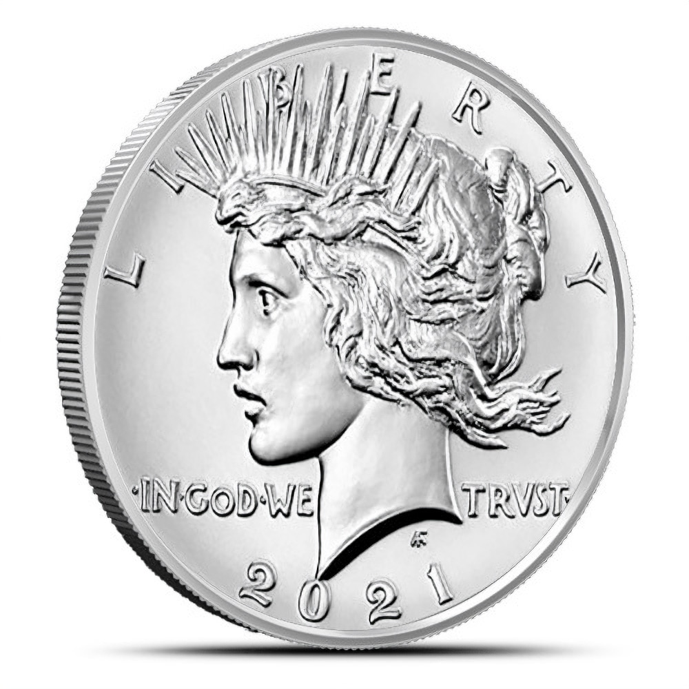 2021 Peace Silver Dollar Coin (Box + CoA)