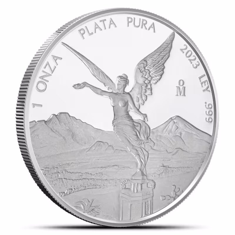 2023 1 oz Proof Mexican Silver Libertad Coin (In Capsule)