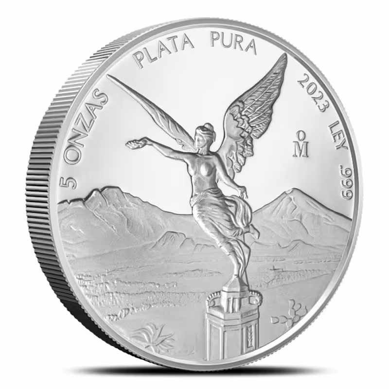 2023 5 oz Proof Mexican Silver Libertad Coin (In Capsule)
