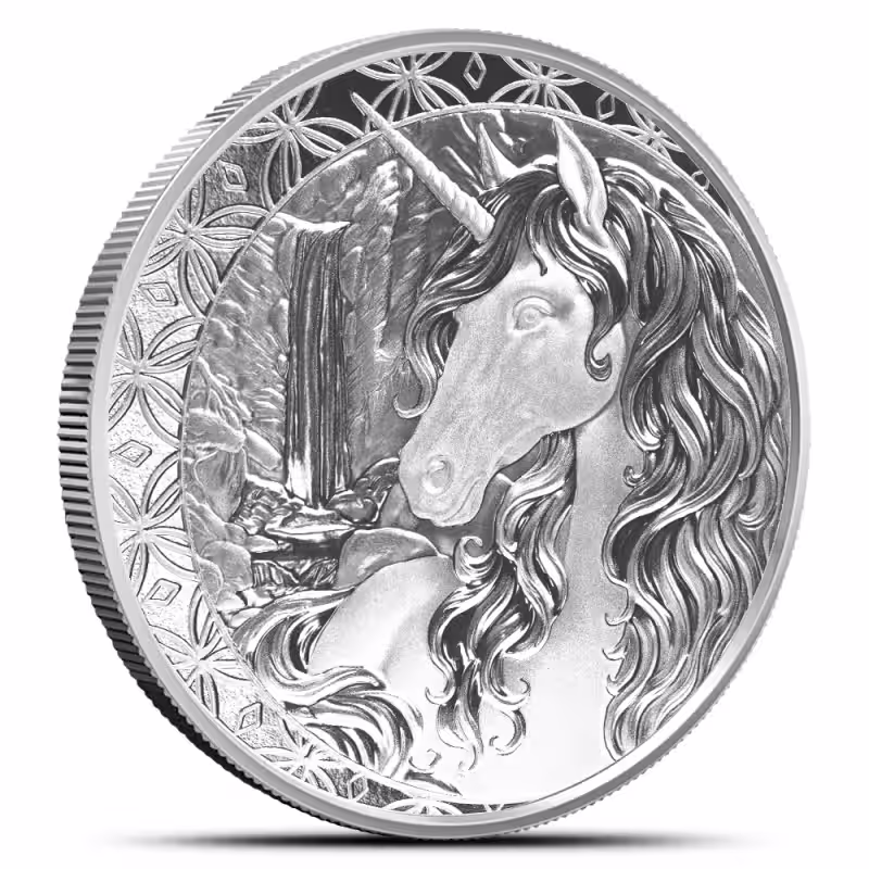 2025 1 oz Fiji Silver Unicorn Coin (BU)