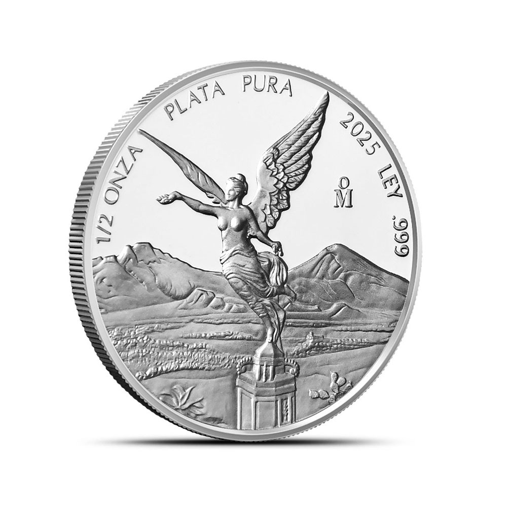2025 1/2 oz Proof Mexican Silver Libertad Coin