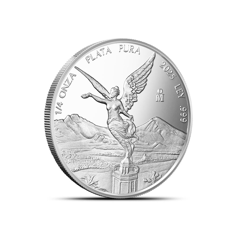 2025 1/4 oz Proof Mexican Silver Libertad Coin