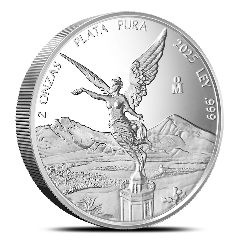 2025 2 oz Proof Mexican Silver Libertad Coin
