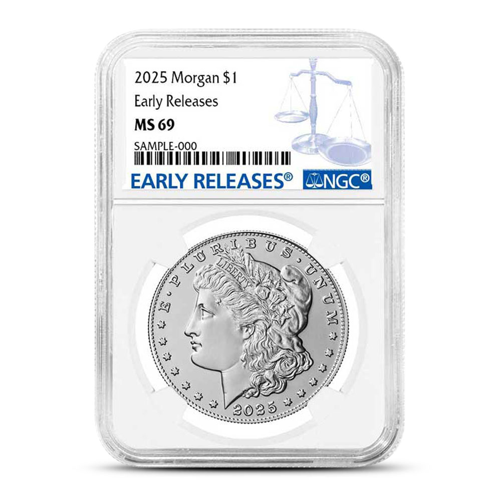 2025 Morgan Silver Dollar Coin NGC MS69 ER