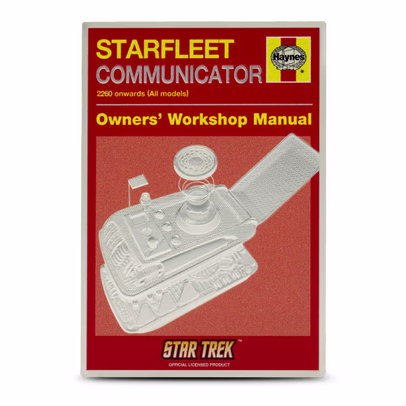2025 Niue Silver Star Trek Starfleet Communicator Owner Manual Coin