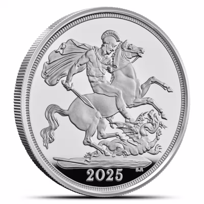 2025 Proof Great Britain Silver Sovereign Coin