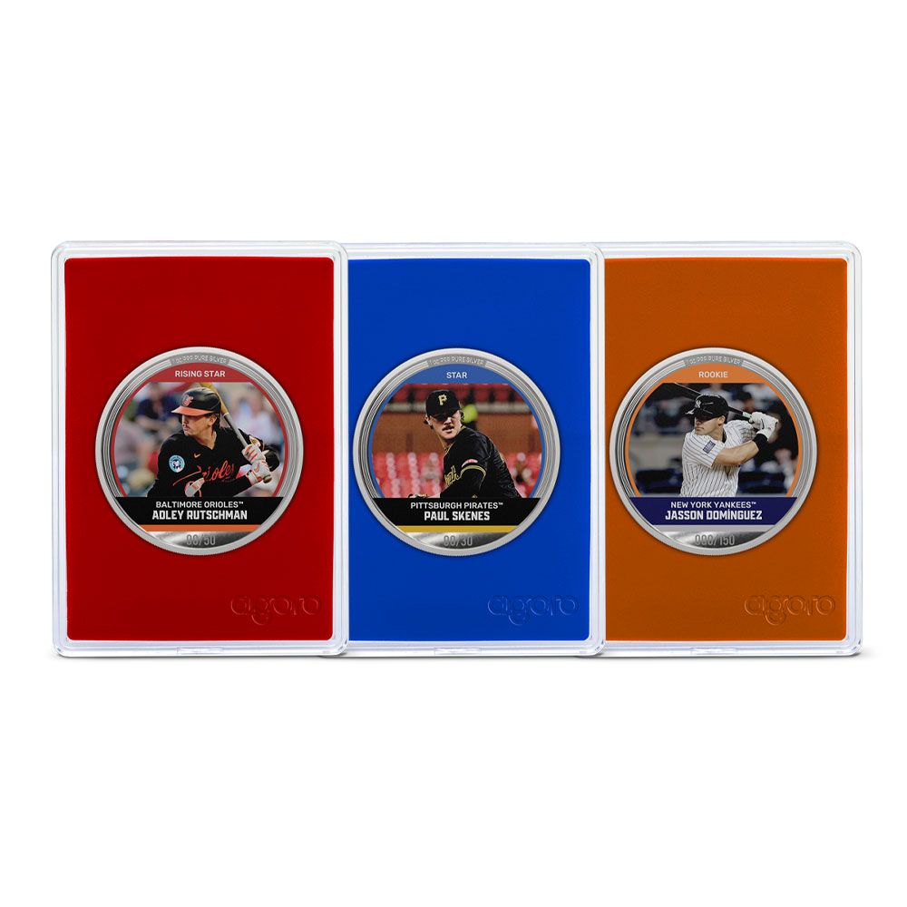 2025 Silver Major League Baseball Trading Coins (Box + CoA)