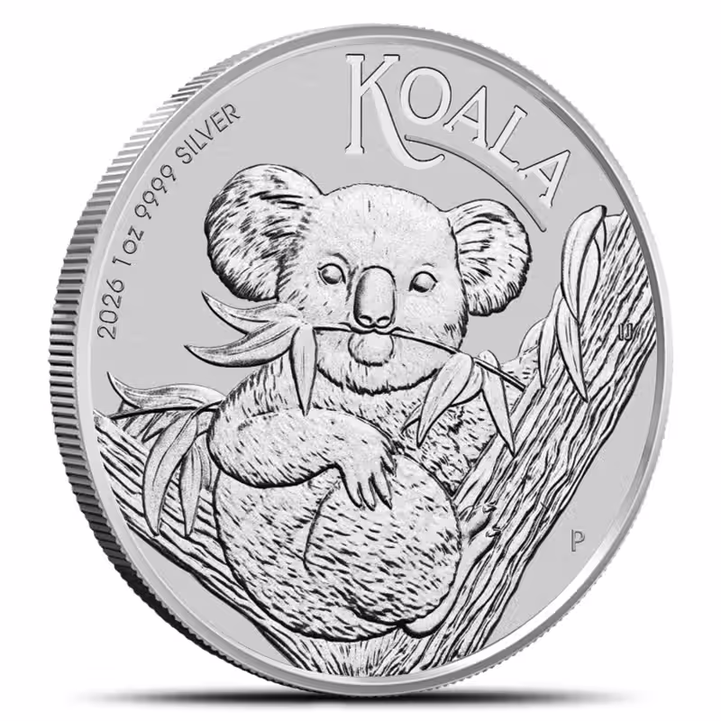 2026 1 oz Australian Silver Koala Coin (BU)