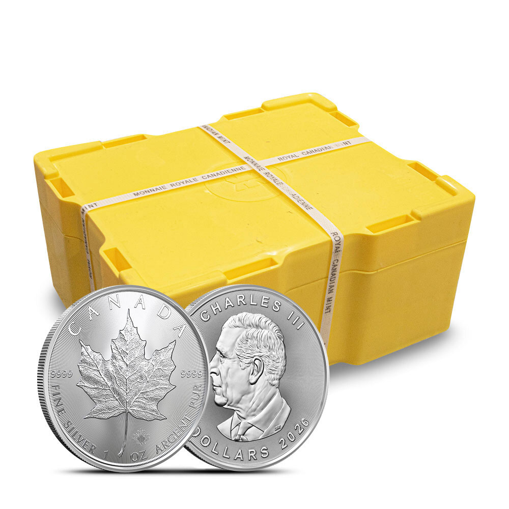 2026 1 oz Canadian Silver Maple Leaf Monster Box