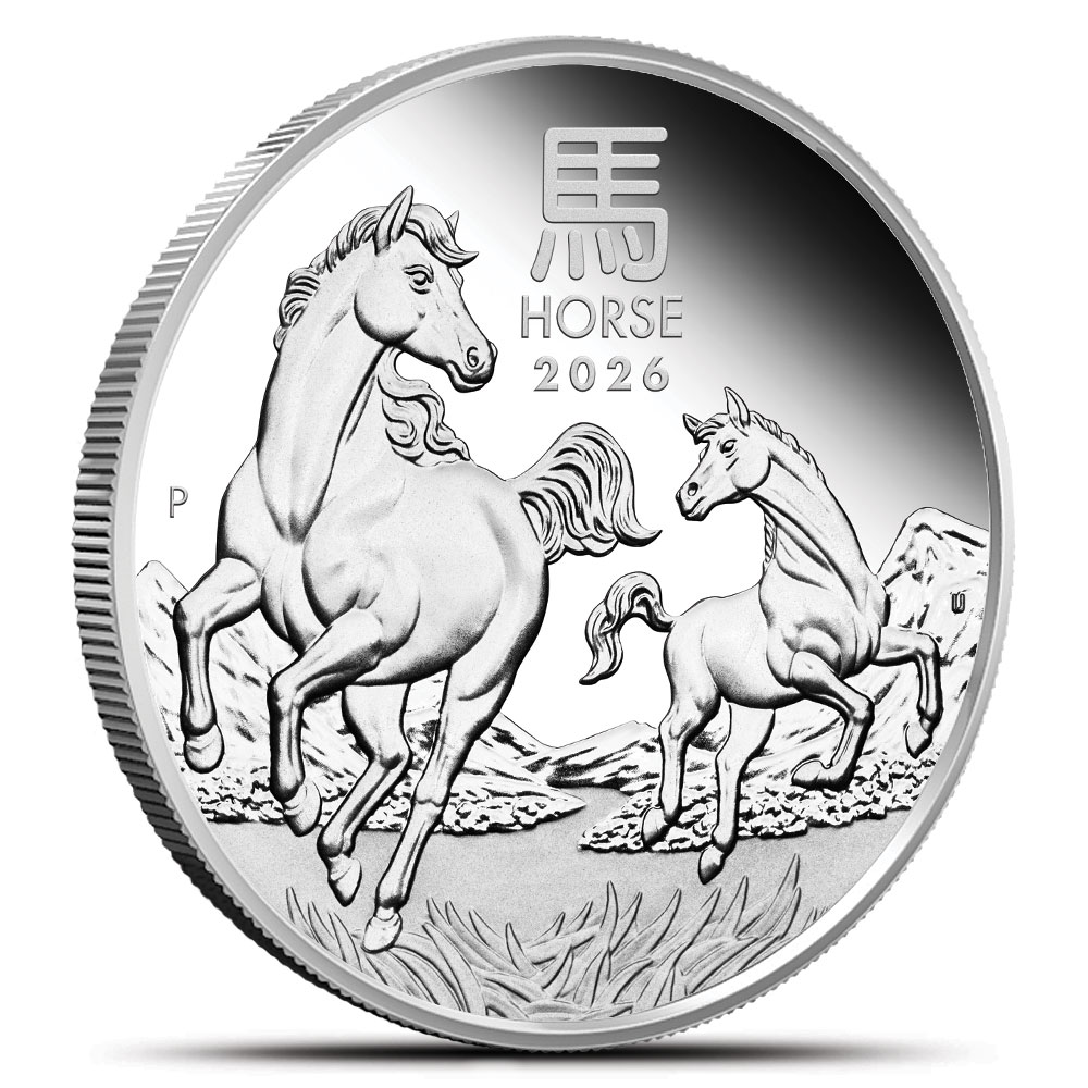 2026 1 oz Proof Australian Silver Lunar Horse Coin