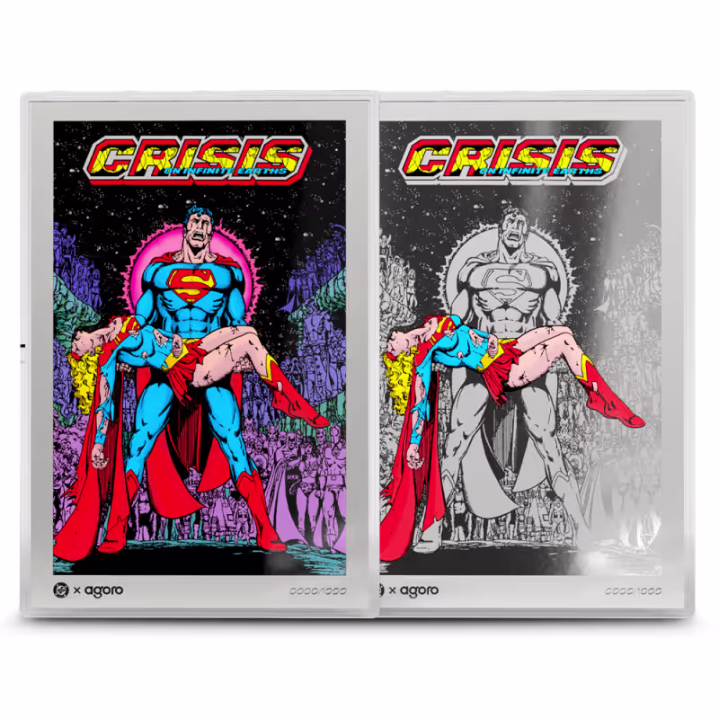 2026 1 oz Proof Colorized Niue Silver Superman #7 Death of Supergirl Foil (Box + CoA)