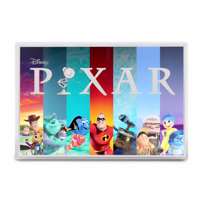 2026 1 oz Proof Colorized Niue Silver Pixar 40th Anniversary Foil (Box + CoA)