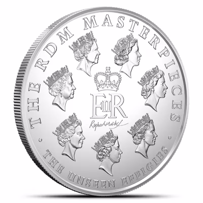 2026 1 oz Proof Gibraltar Silver The Queen Elizabeth II 100 Masterpiece Coin (Box + CoA)