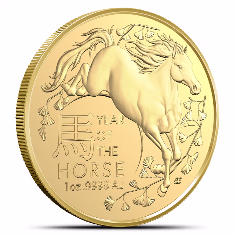 2026 1 oz Royal Australian Mint Gold Year of the Horse Coin