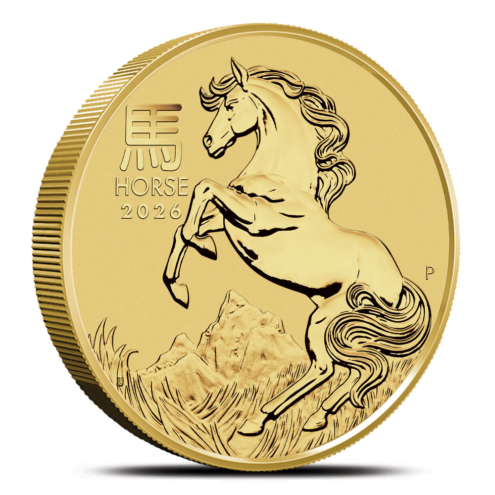 2026 10 oz Australian Gold Lunar Horse Coin