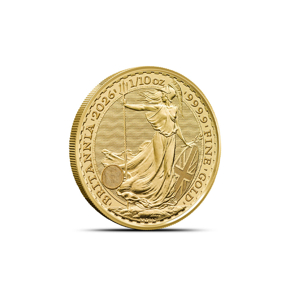 2026 1/10 oz British Gold Britannia Coin