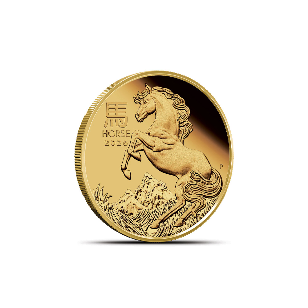 2026 1/10 oz Proof Australian Gold Lunar Horse Coin