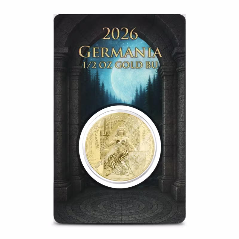 2026 1/2 oz Germania Gold Round (New, In Assay)