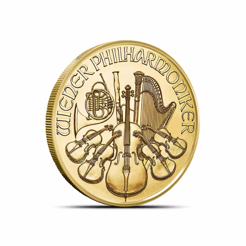 2026 1/25 oz Austrian Gold Philharmonic Coin