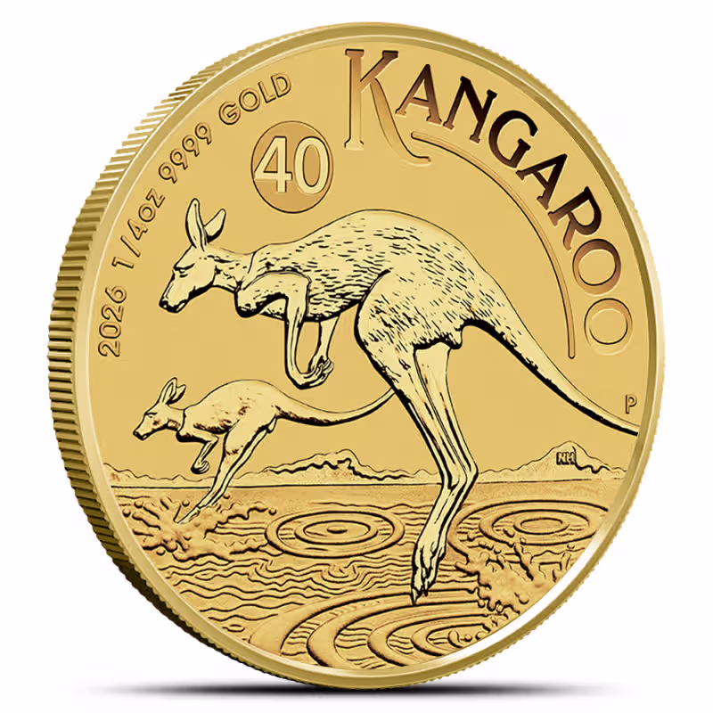 2026 1/4 oz Australian Gold Kangaroo Coin