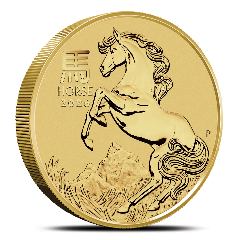 2026 2 oz Australian Gold Lunar Horse Coin