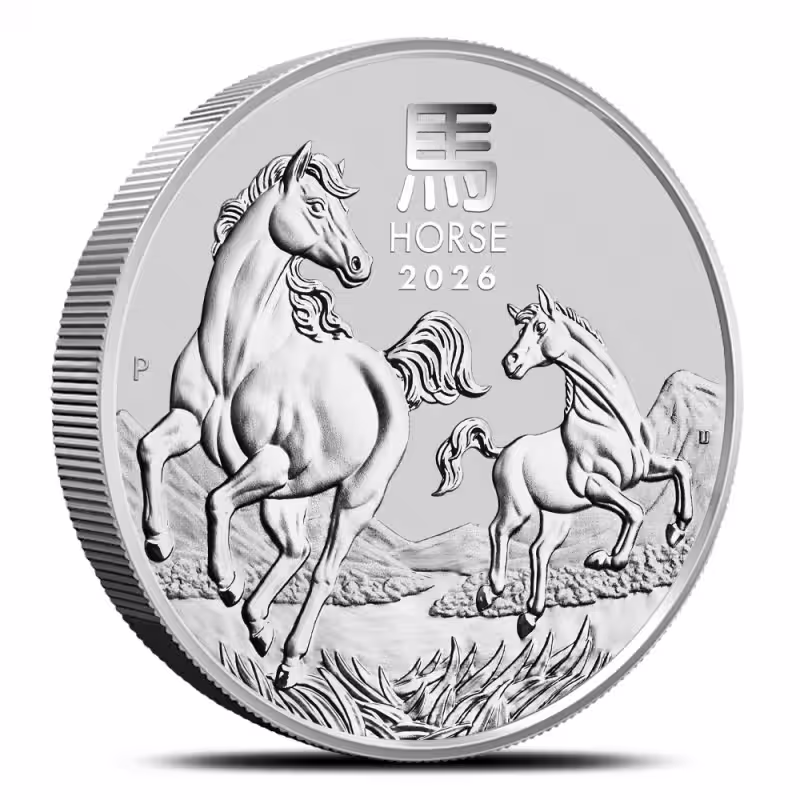 2026 5 oz Australian Silver Lunar Horse Coin