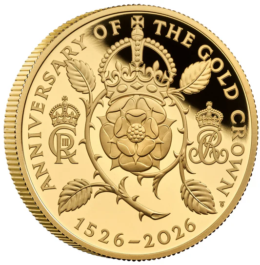 2026 500 Years of the Crown £5 Gold Proof Coin