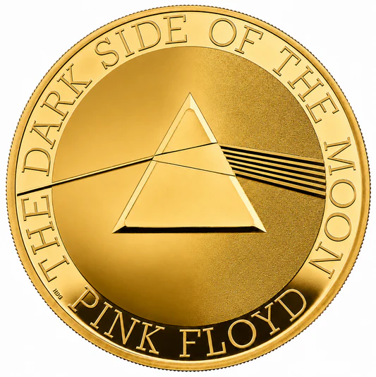 2026 Music Legends 'Pink Floyd' 2oz 999.9 Gold Proof Coin